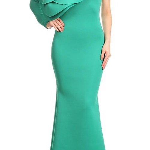 Plus Size - Seafoam Petal Dress (S, M, L ONLY) - Majority Full Figured Fashion