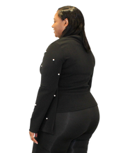 Load image into Gallery viewer, Plus Size - Black Pearl Top - Majority Full Figured Fashion
