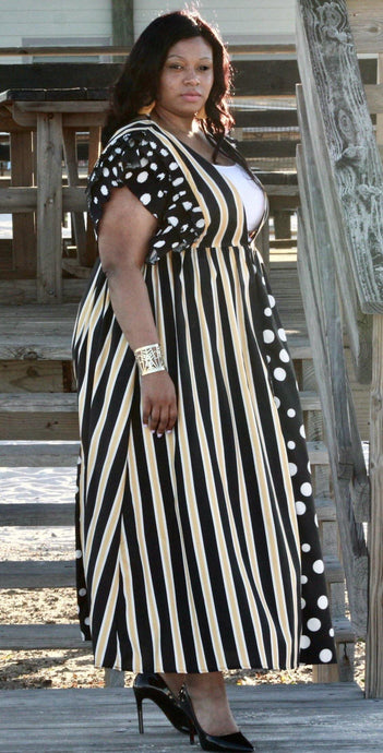 Plus Size - Mixed Feelings Maxi - Majority Full Figured Fashion