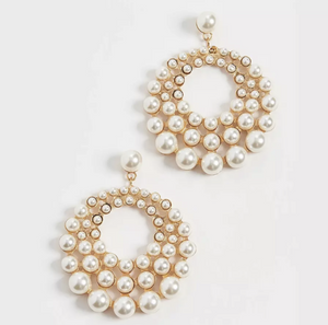 Pearl Pendant Earring