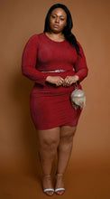 Load image into Gallery viewer, Plus Size - Raya Sparkle Dress - Majority Full Figured Fashion