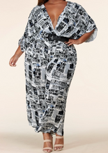 Load image into Gallery viewer, Plus Size - Read All About it Jumper - Majority Full Figured Fashion