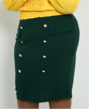 Load image into Gallery viewer, Plus Size - Hunter Military Skirt - Majority Full Figured Fashion