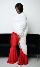 Load image into Gallery viewer, Plus Size - Red Ultra Flare Pants - Majority Full Figured Fashion